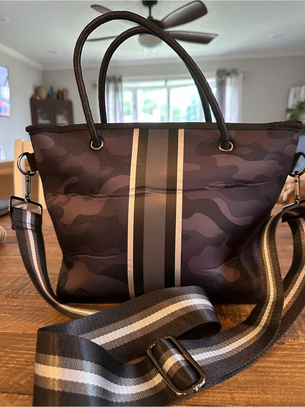 Haute Shore Neoprene Camo Tote Bag